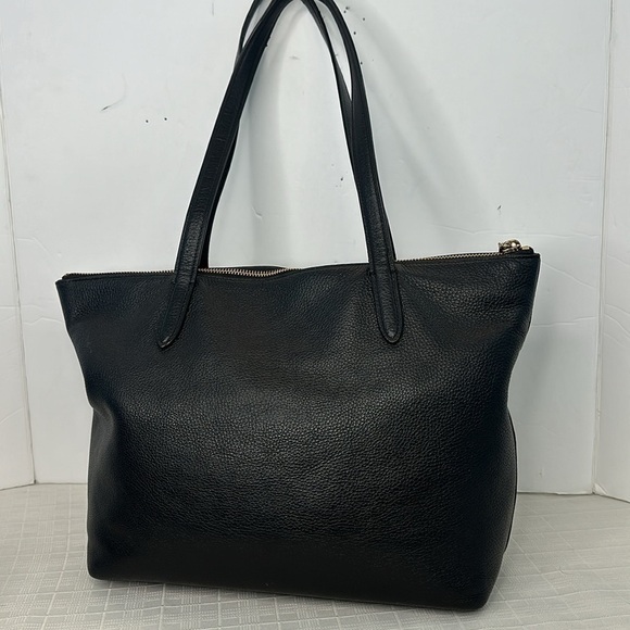 Coach Taylor Tote in Black/ Pale Gold - Picture 3 of 9
